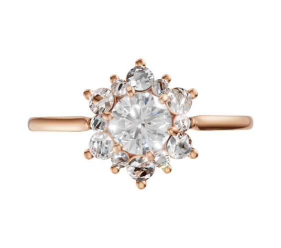 round-14k rose gold|round-18k rose gold